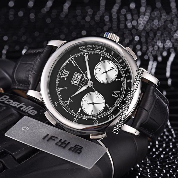 new gig dage datograph 403 035 automatic mens watch steel case black dial silver subdial daydate big calendar watches leather hell246y, Slivery;brown
new gig dage datograph 403 035 automatic mens watch steel case black dial silver subdial daydate big calendar watches leather hell246y, Slivery;brown
