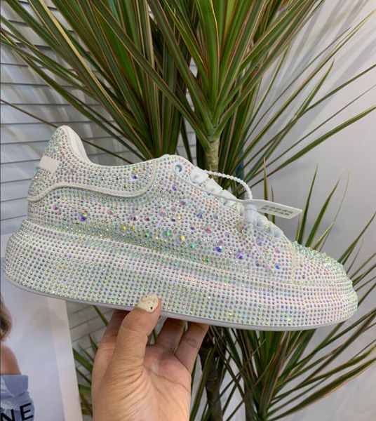 luxurys designer shoes weang women men diamonds dress shoe rhinestones crystals running sneakers white glitter runner flat sports trainers 3, Black
luxurys designer shoes weang women men diamonds dress shoe rhinestones crystals running sneakers white glitter runner flat sports trainers 3, Black