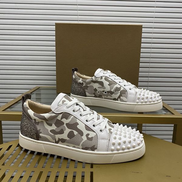 mens stylish studded shoes handcrafted real leather designer rock style red soles shoes luxury fashion womens diamond encrusted casual shoe, Red;white
mens stylish studded shoes handcrafted real leather designer rock style red soles shoes luxury fashion womens diamond encrusted casual shoe, Red;white
