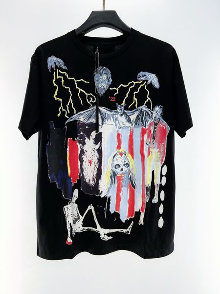 2023 mens t shirts men designer casual shirt man clothes short sleeve summer hawaiian devil's paradise bloodsucking zombie printed men&, White;black
2023 mens t shirts men designer casual shirt man clothes short sleeve summer hawaiian devil's paradise bloodsucking zombie printed men&, White;black
