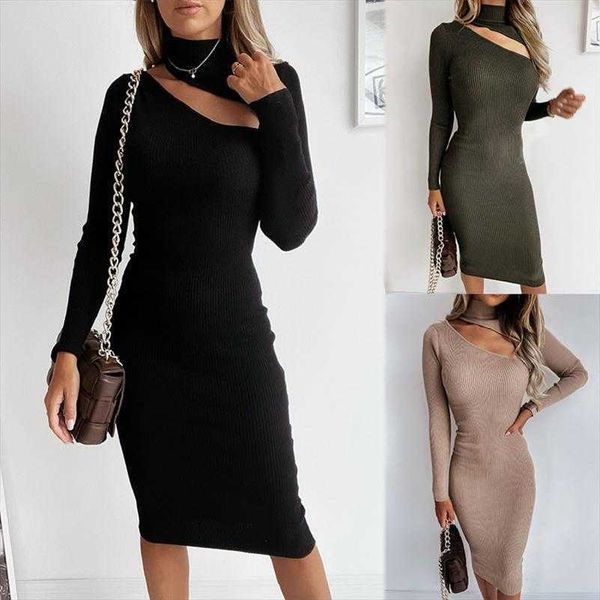 autumn and winter womens solid dress color strapless long sleeve knitted, Black;gray
autumn and winter womens solid dress color strapless long sleeve knitted, Black;gray
