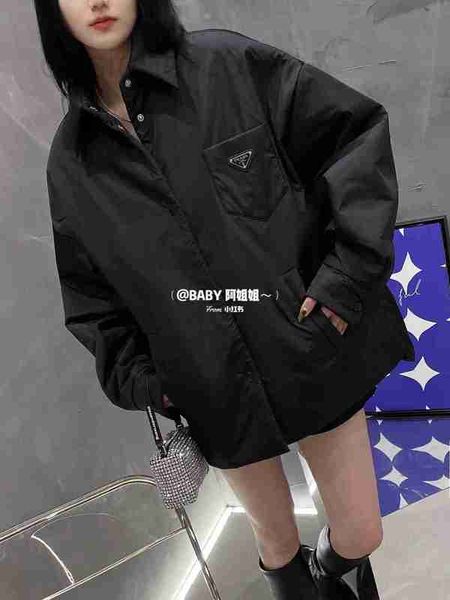 women's trench coats designer autumn winter new fashion classic nylon triangle men's loose and versatile shirt cotton coat qsnb, Tan;black
women's trench coats designer autumn winter new fashion classic nylon triangle men's loose and versatile shirt cotton coat qsnb, Tan;black