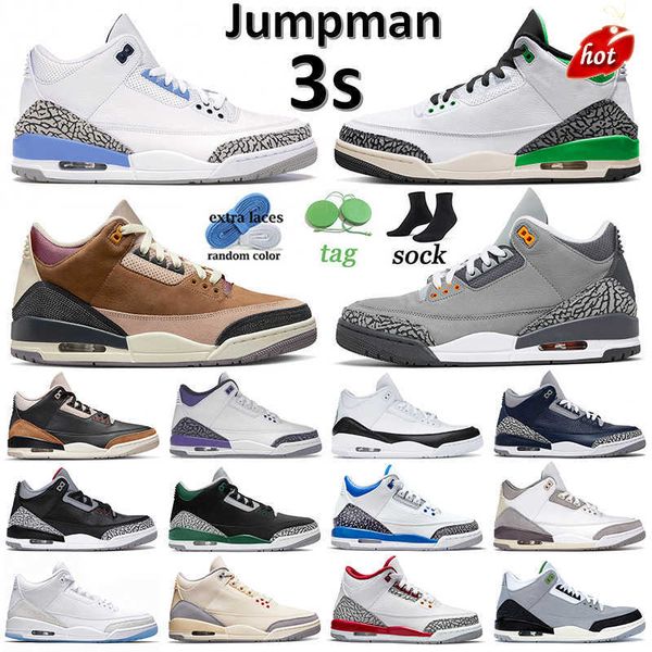 2023 basketball shoes 3 sneakers jumpman 3s men women trainers white unc lucky green cool grey archaeo brown fragment sports size 36-47
2023 basketball shoes 3 sneakers jumpman 3s men women trainers white unc lucky green cool grey archaeo brown fragment sports size 36-47