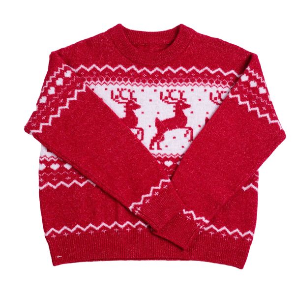women's knits jacquard pullover is made of nylon polyester ammonia yarn design makes the yarn soft comfortable and warm, White
women's knits jacquard pullover is made of nylon polyester ammonia yarn design makes the yarn soft comfortable and warm, White