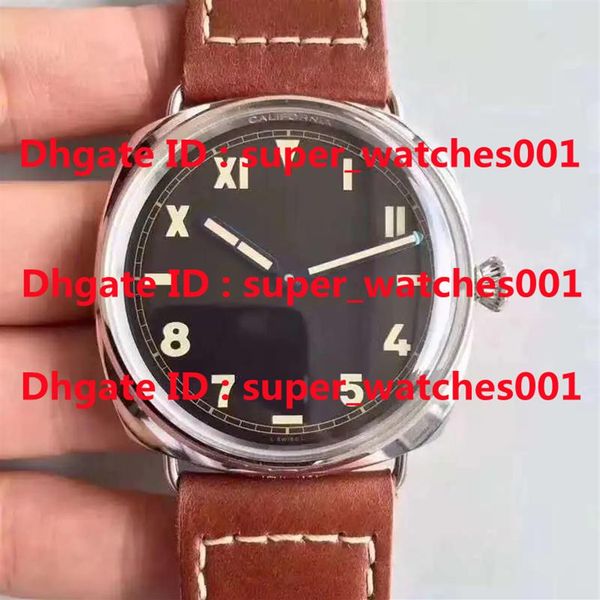 zf pam448 watch montre de luxe 47mm p3000 manual chain movement leather watchband mens watches 100 hours of power storage290v, Slivery;brown
zf pam448 watch montre de luxe 47mm p3000 manual chain movement leather watchband mens watches 100 hours of power storage290v, Slivery;brown