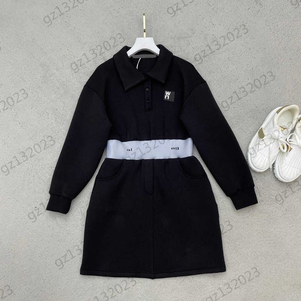 casual dresses womens designer clothing waist against color letter webbing long sleeve slim dresses lapel button open high-waisted fashion d, Black;gray
casual dresses womens designer clothing waist against color letter webbing long sleeve slim dresses lapel button open high-waisted fashion d, Black;gray