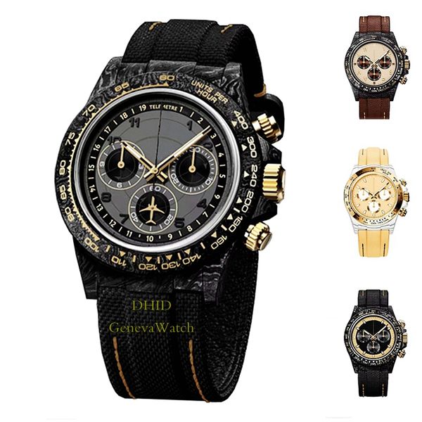 40mm carbon fibre case mens designer watches 7750 multi-function chronograph mechanical automatic movement men watch satch super luminous wr, Slivery;brown
40mm carbon fibre case mens designer watches 7750 multi-function chronograph mechanical automatic movement men watch satch super luminous wr, Slivery;brown