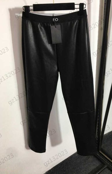 women pants letter webbing slimming casual leggings pu material soft comfortable pants fashion brand joker womens apparel 1970, Black;white
women pants letter webbing slimming casual leggings pu material soft comfortable pants fashion brand joker womens apparel 1970, Black;white