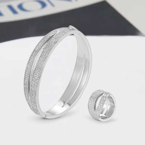 designer selling new c home bifurcated full zirconium bracelet with micro-set zircon high-end female jewelry ring, Black
designer selling new c home bifurcated full zirconium bracelet with micro-set zircon high-end female jewelry ring, Black