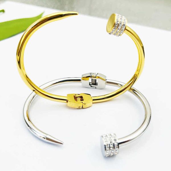 designer c home bracelet titanium steel new style nail women fashion stainless personality charm, Black
designer c home bracelet titanium steel new style nail women fashion stainless personality charm, Black