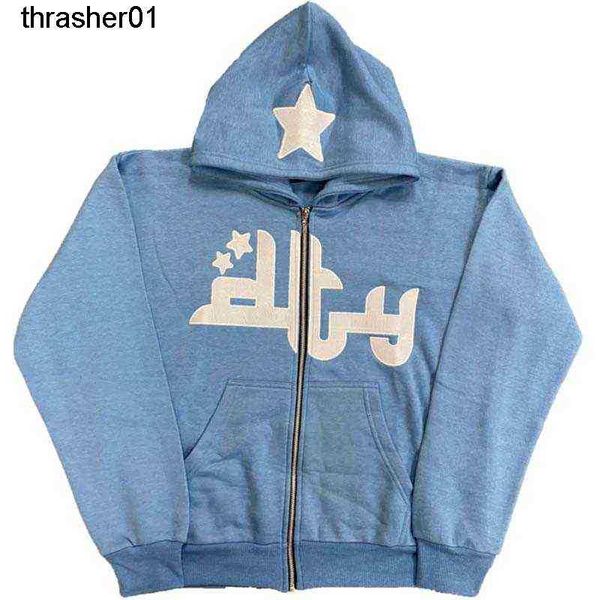 men's hoodies sweatshirts designer punk star long sleeve zip hoodie fashion punk sports jacket y2k jacket hoodie, Black
men's hoodies sweatshirts designer punk star long sleeve zip hoodie fashion punk sports jacket y2k jacket hoodie, Black