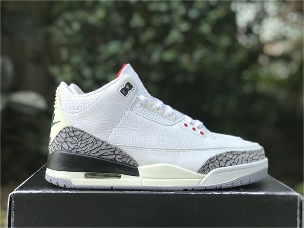2023 authentic 3 white cement reimagined shoes summit white/fire red-black-cement grey men basketball sports sneakers with original box size
2023 authentic 3 white cement reimagined shoes summit white/fire red-black-cement grey men basketball sports sneakers with original box size