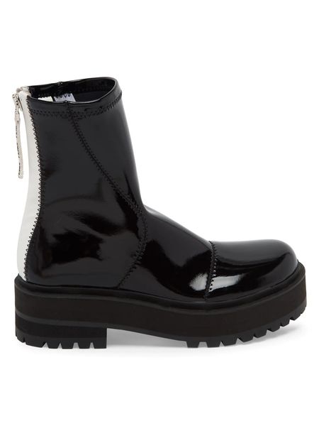 designer womens ankle boots luxury black patent leather biker boots round toes eu35-40 with box dresses
designer womens ankle boots luxury black patent leather biker boots round toes eu35-40 with box dresses
