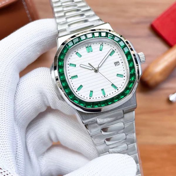 designer watch fashion moissanite watches mengold silver mens automatic mechanical montre nautilus luminous luxury wristwatch swiss style sp, Slivery;brown
designer watch fashion moissanite watches mengold silver mens automatic mechanical montre nautilus luminous luxury wristwatch swiss style sp, Slivery;brown