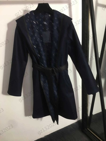 womens wool blends coat presbyard log jacquard lining belt collecting waist design hooded wool coats logo embellished long sleeves warm oute, Black
womens wool blends coat presbyard log jacquard lining belt collecting waist design hooded wool coats logo embellished long sleeves warm oute, Black