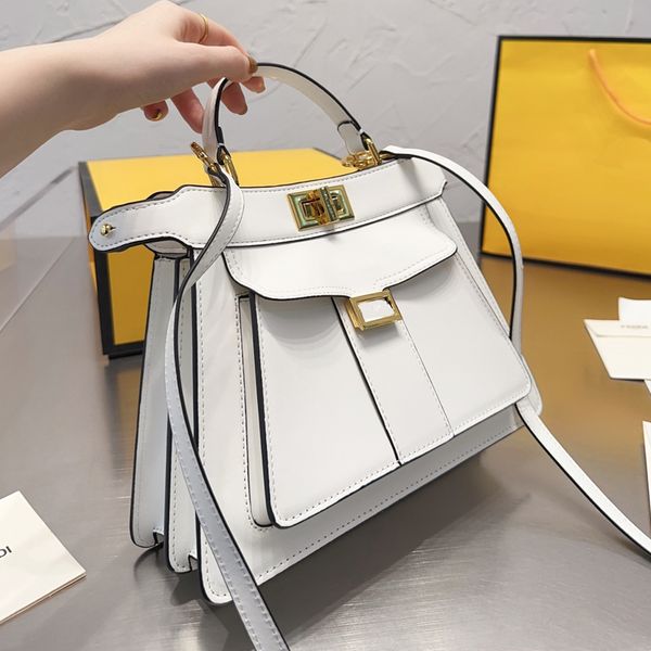 women handbag shoulder crossbody bags genuine leather lady totes organ style two compents classic twist lock fashion letter removable strap
women handbag shoulder crossbody bags genuine leather lady totes organ style two compents classic twist lock fashion letter removable strap