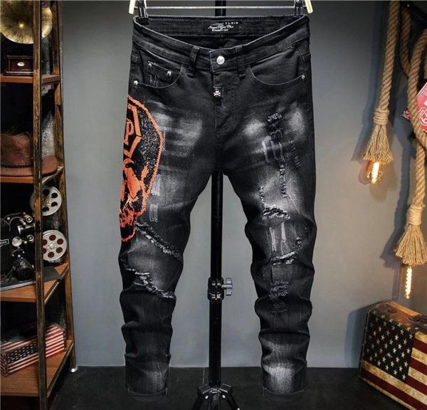 european style men039s fashion brand jean mens slim denim trousers black jeans straight moto biker hole black pants for men8668306, Blue
european style men039s fashion brand jean mens slim denim trousers black jeans straight moto biker hole black pants for men8668306, Blue