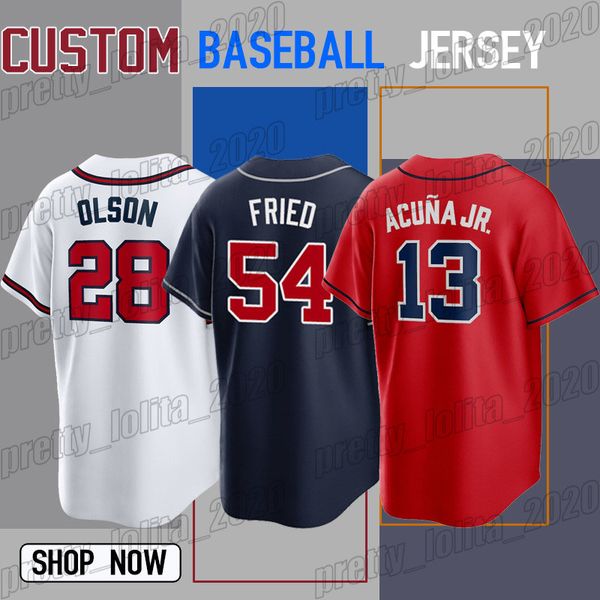 13 ronald acuna jr basebal jersey atlanta 12 sean murphy matt olson max fried michael harris ii jerseys riley albies hank aaron kenley janse, Blue;black
13 ronald acuna jr basebal jersey atlanta 12 sean murphy matt olson max fried michael harris ii jerseys riley albies hank aaron kenley janse, Blue;black