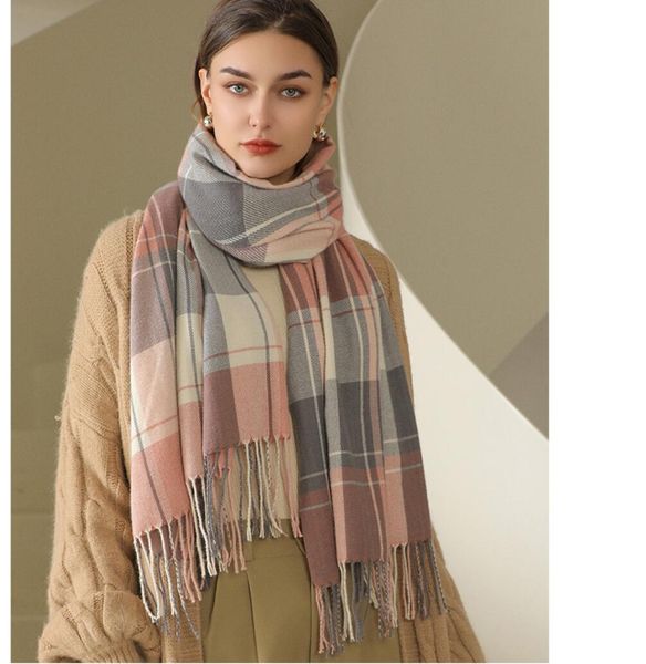 10pcs spring winter woman wool spinning scarf ladies double-faced multicolored gingham checks kerchief man 70x180cm scarf female shawl thick, Blue;gray
10pcs spring winter woman wool spinning scarf ladies double-faced multicolored gingham checks kerchief man 70x180cm scarf female shawl thick, Blue;gray