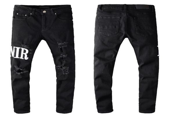 brand straight distressed jeans motorcycle ripped holes black color mens jean casual slim fit letter printed denim pants 100 5683362, Blue
brand straight distressed jeans motorcycle ripped holes black color mens jean casual slim fit letter printed denim pants 100 5683362, Blue