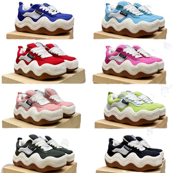 fashion shoes women men sneaker wave sneakers platform trainers casual running shoe canvas chunky trainer lace-up walking, Black
fashion shoes women men sneaker wave sneakers platform trainers casual running shoe canvas chunky trainer lace-up walking, Black
