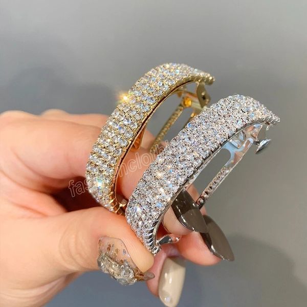 diamond hair clip temperament hairpin ponytail rhinestone decorative spring clips for women girls hair accessories headwear, Slivery;white
diamond hair clip temperament hairpin ponytail rhinestone decorative spring clips for women girls hair accessories headwear, Slivery;white