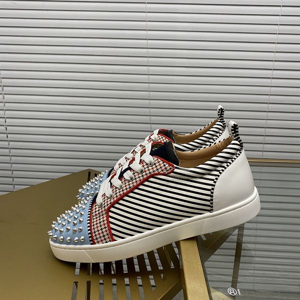 mens stylish studded shoes handcrafted real leather designer rock style red soles shoes luxury fashion womens diamond encrusted casual shoe, Red;white
mens stylish studded shoes handcrafted real leather designer rock style red soles shoes luxury fashion womens diamond encrusted casual shoe, Red;white