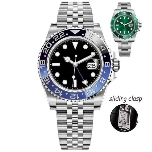 2023 u1 grade aaa lmjli-mens watches 40mm automatic mechanical watch full stainless steel sliding clasp blue black ceramic sapphire wristwat, Slivery;brown
2023 u1 grade aaa lmjli-mens watches 40mm automatic mechanical watch full stainless steel sliding clasp blue black ceramic sapphire wristwat, Slivery;brown