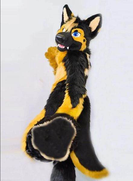 2022 medium length fur husky dog fox mascot costume walking halloween christmas large-scale activity suit role play, Red;yellow
2022 medium length fur husky dog fox mascot costume walking halloween christmas large-scale activity suit role play, Red;yellow