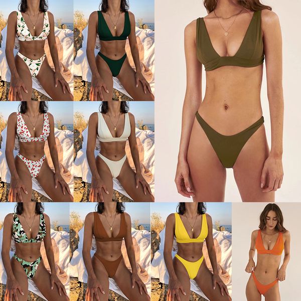 women two-piece swimsuit multicolor pure colors and prints design swimwear qj2025 summer fashion sporty beach suit holiday bathing suit, White;black
women two-piece swimsuit multicolor pure colors and prints design swimwear qj2025 summer fashion sporty beach suit holiday bathing suit, White;black