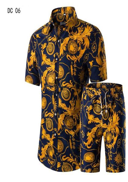 men039s tracksuits t shirtsshorts set summer casual printed hawaiian shirt homme short fashion male printing suit sets plus si3270158, Gray
men039s tracksuits t shirtsshorts set summer casual printed hawaiian shirt homme short fashion male printing suit sets plus si3270158, Gray