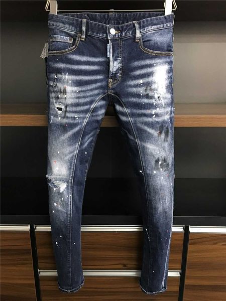 men's jeans d2 leggings square fit denim ripped fashion designer elastic pants icon splice trousers blue youth slim j7zj
men's jeans d2 leggings square fit denim ripped fashion designer elastic pants icon splice trousers blue youth slim j7zj
