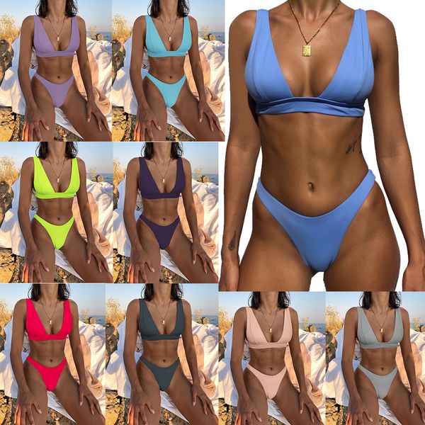 women two-piece swimsuit multicolor pure colors and prints design swimwear qj2025 fashion sporty beach suit holiday swim bathing suit, White;black
women two-piece swimsuit multicolor pure colors and prints design swimwear qj2025 fashion sporty beach suit holiday swim bathing suit, White;black