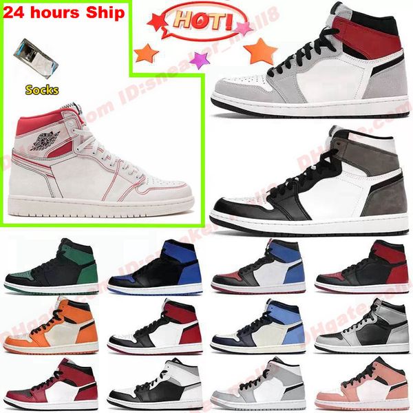 2021 authentic 1 high shoes og hyper royal trophy room 1s light smoke grey white man woman outdoor sports sneakers with original hococal, Black
2021 authentic 1 high shoes og hyper royal trophy room 1s light smoke grey white man woman outdoor sports sneakers with original hococal, Black