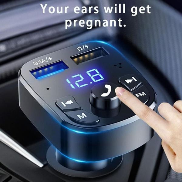new phone car chargers fm transmitter bluetooth wireless car kit handdual usb charger 2.1a mp3 music tf card u disk aux player
new phone car chargers fm transmitter bluetooth wireless car kit handdual usb charger 2.1a mp3 music tf card u disk aux player