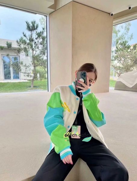 23ss designer baseball jacket anaya autumn winter embroidery 3d embossed boys' and girls' blue green collar bomber jacket, Black;brown
23ss designer baseball jacket anaya autumn winter embroidery 3d embossed boys' and girls' blue green collar bomber jacket, Black;brown