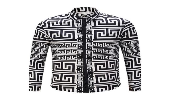 spring and autumn new european and american royal style fashion show trend 3d striped geometric men039s longsleeved shirt men8824621, White;black
spring and autumn new european and american royal style fashion show trend 3d striped geometric men039s longsleeved shirt men8824621, White;black