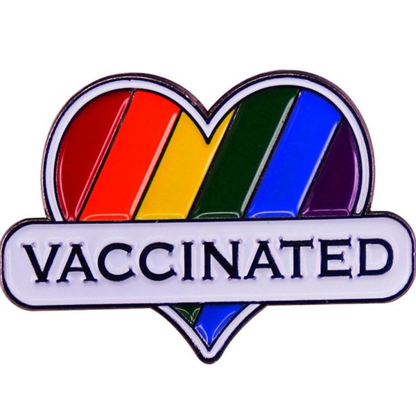 vaccinated rainbow heart lgbtq pride brooch enamel pin brooches metal badges lapel pins denim jacket jewelry accessories gifts, Blue
vaccinated rainbow heart lgbtq pride brooch enamel pin brooches metal badges lapel pins denim jacket jewelry accessories gifts, Blue