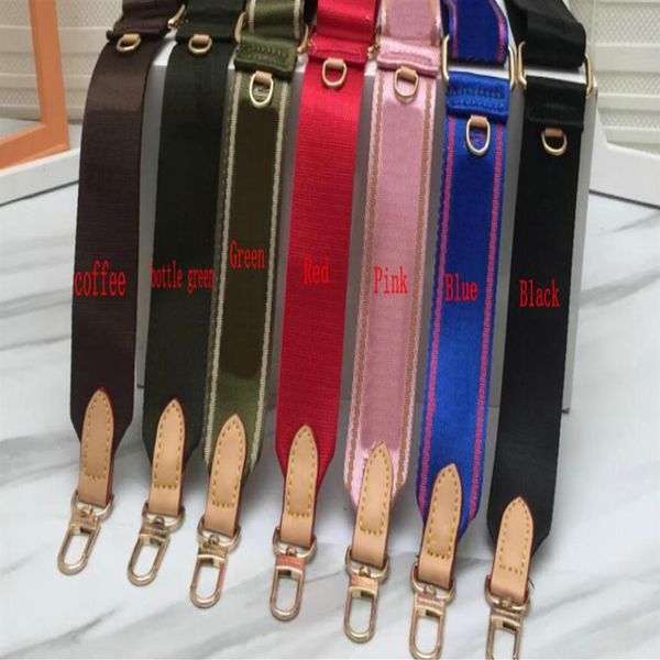 fashion 7 colors handbag shoulder straps bags women crossbody bag canvas bag parts strap pink blak green blue234u
fashion 7 colors handbag shoulder straps bags women crossbody bag canvas bag parts strap pink blak green blue234u