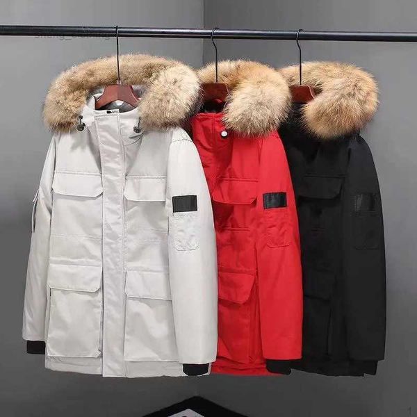 winter goose down coat mens fashion parka waterproof windser advanced fabric thick doudoune with real wolf fur keep warm 8dxi, Black
winter goose down coat mens fashion parka waterproof windser advanced fabric thick doudoune with real wolf fur keep warm 8dxi, Black