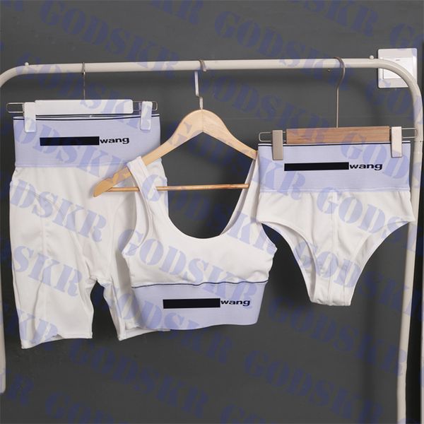 designer underwear three piece womens tracksuits brand yoga clothes high waist sweatpants summer vest shorts much colors, White
designer underwear three piece womens tracksuits brand yoga clothes high waist sweatpants summer vest shorts much colors, White