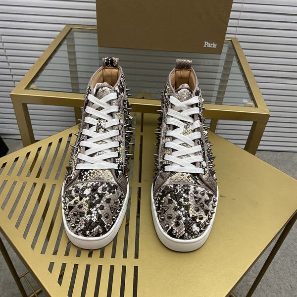 mens stylish studded shoes handcrafted real leather designer rock style red soles shoes luxury fashion womens diamond encrusted casual shoe, Red;white
mens stylish studded shoes handcrafted real leather designer rock style red soles shoes luxury fashion womens diamond encrusted casual shoe, Red;white