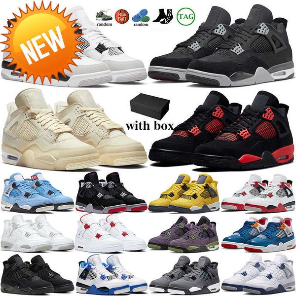 outdoors with box 4s basketball shoes women men 4 military black cat white oreo fire red thunder messy room canyon purple cool grey
outdoors with box 4s basketball shoes women men 4 military black cat white oreo fire red thunder messy room canyon purple cool grey