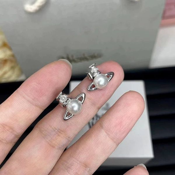 designer jewelry stud saturn pearl earrings fashion versatile planet earrings, Golden;silver
designer jewelry stud saturn pearl earrings fashion versatile planet earrings, Golden;silver