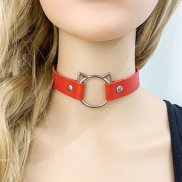 belts 1pc gothic necklace for women choker love heart leather round collar punk pink red black white party jewelry, Black;brown
belts 1pc gothic necklace for women choker love heart leather round collar punk pink red black white party jewelry, Black;brown