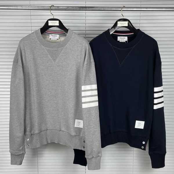 fashion tb thom brand 2023 sweatshirts men autumn winter clothing thick cotton jacket o-neck loose os casual sportswear coat got6, Black
fashion tb thom brand 2023 sweatshirts men autumn winter clothing thick cotton jacket o-neck loose os casual sportswear coat got6, Black