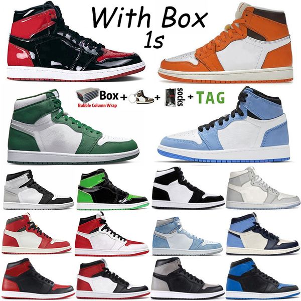 with box mens basketball shoes jumpman 1 high og 1s gorge green bred patent starfish lost found university blue stage haze men women sport
with box mens basketball shoes jumpman 1 high og 1s gorge green bred patent starfish lost found university blue stage haze men women sport