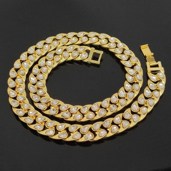 cuban chain full diamond 14mm wide water drop hip hop necklace designer for women chains luxury jewelry pendant man custom jewellery pendant, Silver
cuban chain full diamond 14mm wide water drop hip hop necklace designer for women chains luxury jewelry pendant man custom jewellery pendant, Silver