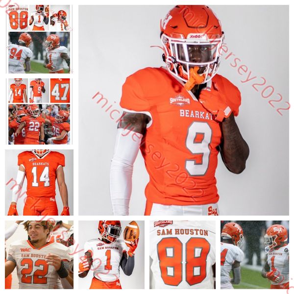 sam college mens houston custom state bearkats football 98 ellison hubbard 18 jacob kainer 95 trent ward 38 jevin murray 28 jaidan scott you, Black
sam college mens houston custom state bearkats football 98 ellison hubbard 18 jacob kainer 95 trent ward 38 jevin murray 28 jaidan scott you, Black