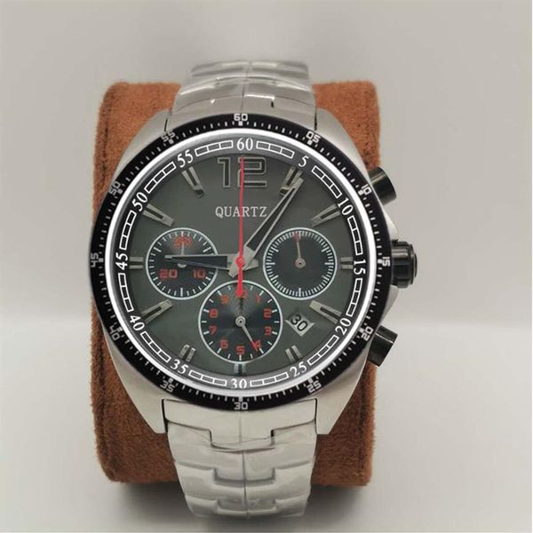 montre de luxe luxury mens watches chronograph quartz movement f1 wristwatch man ss fashion sport watch relogio masculino male wri182n, Slivery;brown
montre de luxe luxury mens watches chronograph quartz movement f1 wristwatch man ss fashion sport watch relogio masculino male wri182n, Slivery;brown